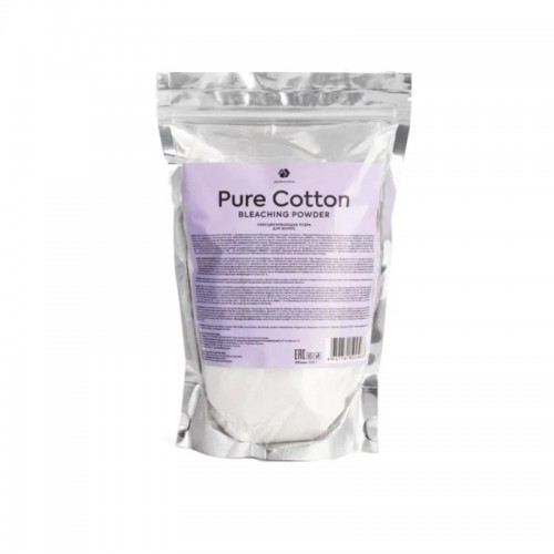 Обесцвечивающая пудра для волос Adricoco Pure Cotton Bleaching Powder, 500 гр.