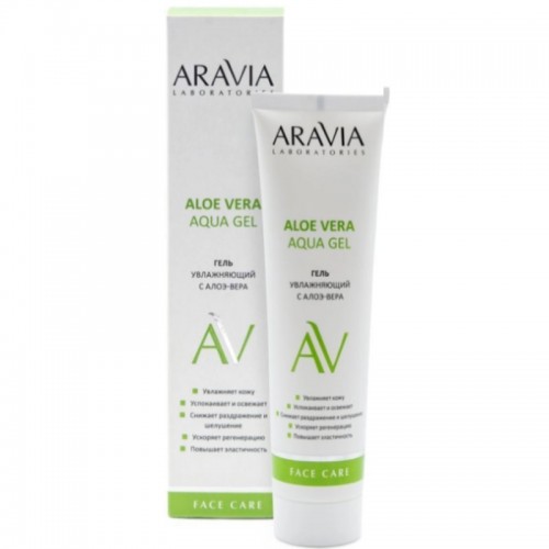 ARAVIA Laboratories Увлажняющий гель с алоэ-вера Aloe Vera Aqua Gel, 100 мл, ARAVIA Laboratories, ARAVIA