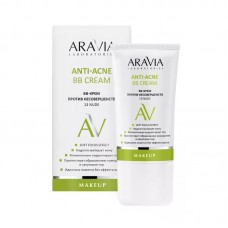 Aravia Laboratories BB-крем против несовершенств 13 Nude Anti-Acne BB Cream, 50 мл.