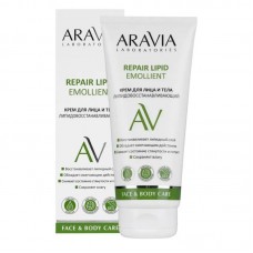 Aravia Laboratories Крем для лица и тела липидовосстанавливающий Repair Lipid Emollient, 200 мл.