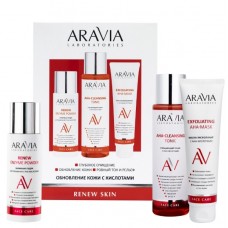ARAVIA Laboratories Набор для обновления кожи с кислотами Renew Skin