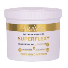 ARAVIA Паста для шугаринга SUPERFLEXY PURE GOLD, 750 гр