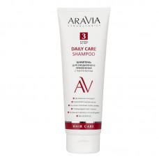 Aravia Laboratories Шампунь для ежедневного применения с пантенолом Daily Care Shampoo, 250 мл.