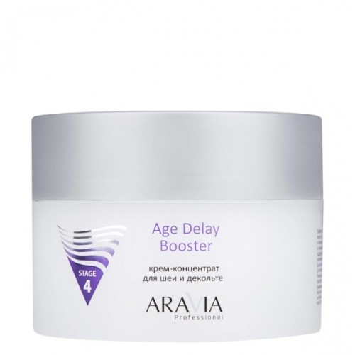 Aravia Крем-концентрат для шеи и декольте Age Delay Booster, 150 мл