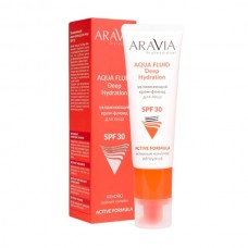 Aravia Увлажняющий крем-флюид для лица DEEP HYDRATION AQUA FLUID SPF 30, 50 мл