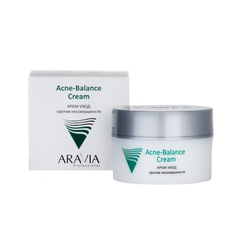 ARAVIA Крем-уход против несовершенств Acne-Balance Cream, 50 мл, Уход за кожей лица, ARAVIA