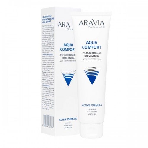 ARAVIA Professional Увлажняющая крем-маска для лица Aqua Comfort, 100 мл