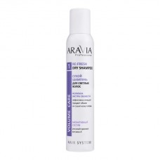 ARAVIA Сухой шампунь для светлых волос Re:Fresh Dry Shampoo, 200 мл