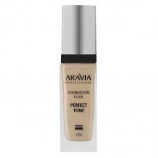 Aravia Тональный крем для увлажнения и естественного сияния кожи Perfect Tone - 01 light beige / слоновая кость, 30 мл.