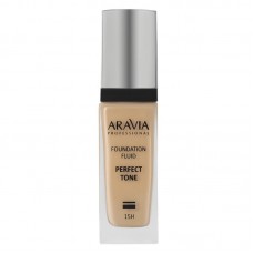 Aravia Тональный крем для увлажнения и естественного сияния кожи Perfect Tone - 02 rosy beige / светло-бежевый, 30 мл.