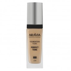 Aravia Тональный крем для увлажнения и естественного сияния кожи Perfect Tone - 03 sand beige / бежевый, 30 мл.