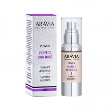 Aravia Праймер для лица с эффектом сияния и выравнивания тона Perfect Skin Base - 02 primer / бежевый, 30 мл.