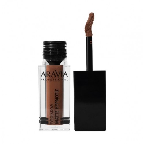 Aravia Жидкие матовые тени для век matte hypnotic, 5 мл - 102 milk chocolate / молочный шоколад