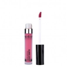 Aravia Помада жидкая бархатно-матовая Velvet Matte, 5.5 мл – 04 candy rose, lip matte розово-красный