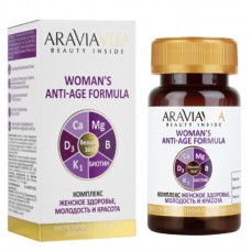 Aravia VITA Биологически активная добавка к пище «Комплекс изофлавонов сои и витекса священного» Woman's Anti-Age Formula, 30 таб./1 уп.
