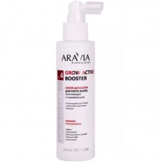 ARAVIA Спрей-активатор для роста волос укрепляющий и тонизирующий Grow Active Booster, 150мл