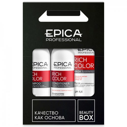 EPICA Professional Набор Rich Color (шампунь 300мл + кондиционер 300мл + маска 250мл)