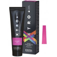 Пигмент прямого действия для волос XTRO BLACK Розовый, 100 мл