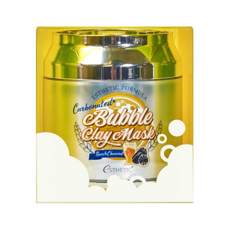 Esthetic Formula Carbonated Bubble Clay Mask / Маска для лица ПУЗЫРЬКОВАЯ, 80 мл, ESTHETIC HOUSE