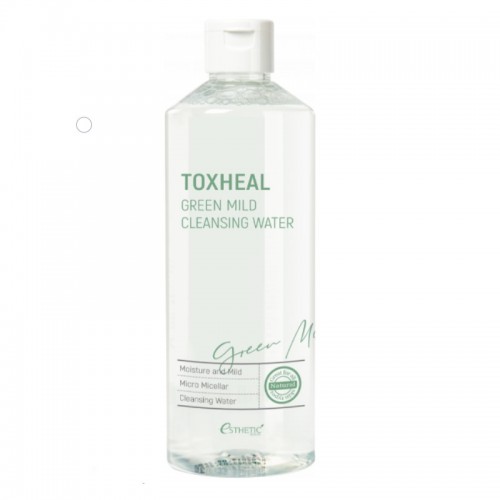 Toxheal Green Mild Cleansing Water / Жидкость для снятия макияжа, 530 мл.