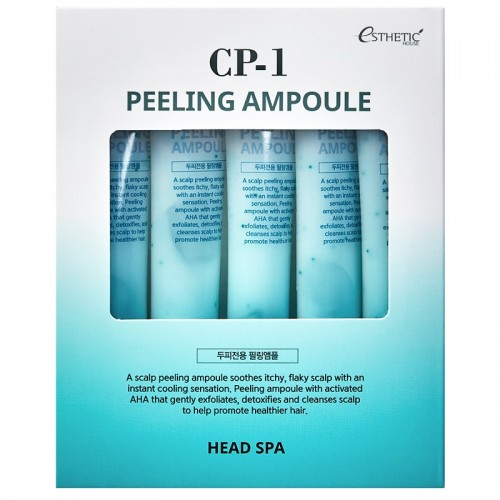 CP-1 Peeling Ampoule / Пилинг-сыворотка для кожи головы ГЛУБОКОЕ ОЧИЩЕНИЕ, 5 шт * 20 мл