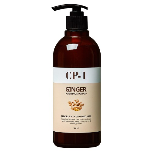 CP-1 Ginger Purifying Shampoo / Шампунь для волос ИМБИРНЫЙ, 500 мл, ESTHETIC HOUSE