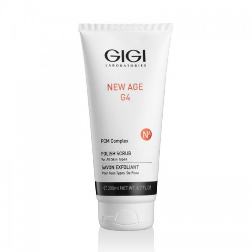 New Age G4 Polish Scrub Savon Exfoliant, мыло деликатн. отшелуш., 200мл, GIGI