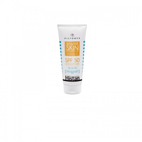 Солнцезащитный крем для чувствительной кожи / Histan Sensitive Skin Active Protection SPF 50, 200 мл.,, HISTOMER