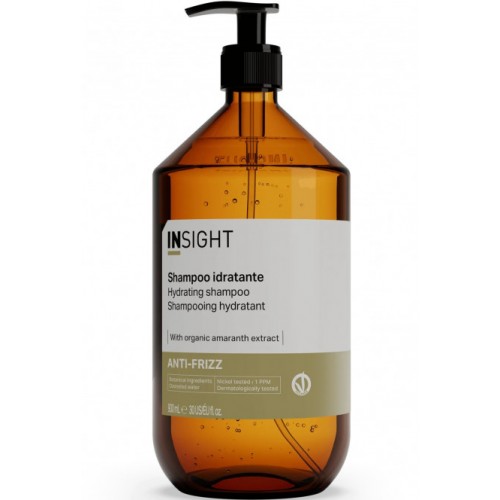 Шампунь для дисциплины непослушных и вьющихся волос ANTI-FRIZZ NEW (стекло) IAF210/0005, 900 мл