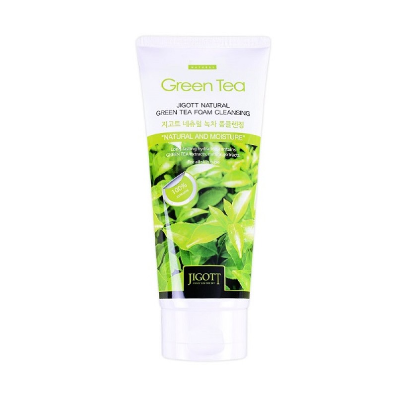 Пенка для умывания ЗЕЛЕНЫЙ ЧАЙ / Natural GREEN TEA Foam Cleansing, 180 мл