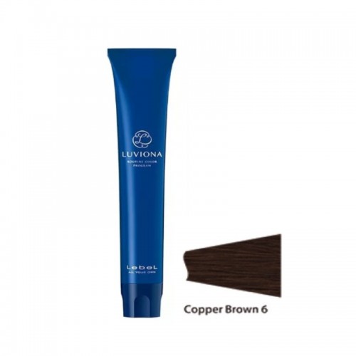 Краска для волос Luviona Copper-Brown-6, 80 гр.