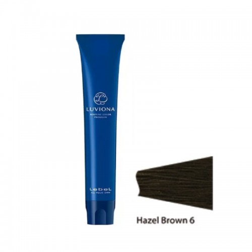 Краска для волос Luviona Hazel-Brown-6, 80 гр.