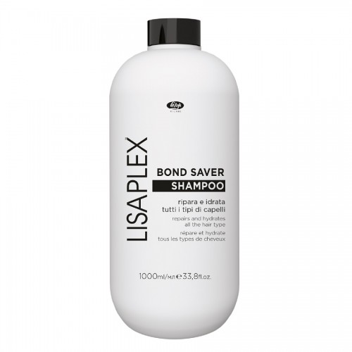 Восстанавливающий шампунь - LISAPLEX BOND SAVER SHAMPOO, 1000 мл