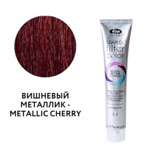 Кремово-гелевый безаммиачный краситель-фильтр LISAPLEX Filter Color - вишневый металлик, 100 мл