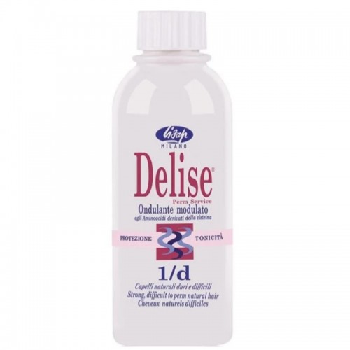 Delise 1D Wave Lotion for Strong Hair / Лосьон для химической завивки - для жестких натуральных волос, 250 мл