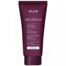 OLLIN MEGAPOLIS Интенсивный крем для волос на основе черного риса, 200 мл