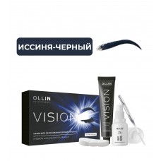 VISION НАБОР для окрашивания бровей и ресниц (Иссиня-черный)