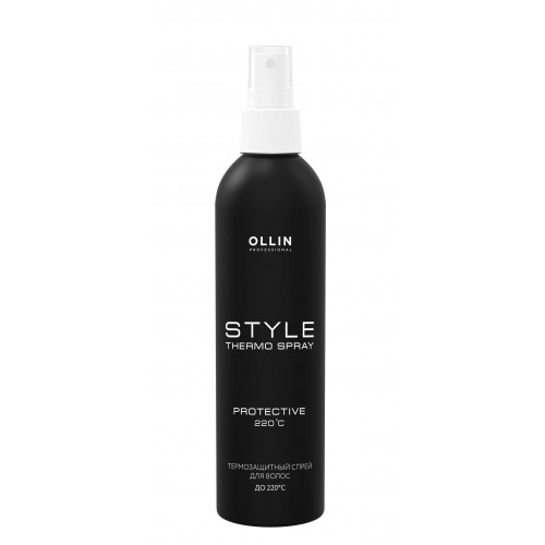 OLLIN STYLE Термозащитный спрей для волос, 250 мл