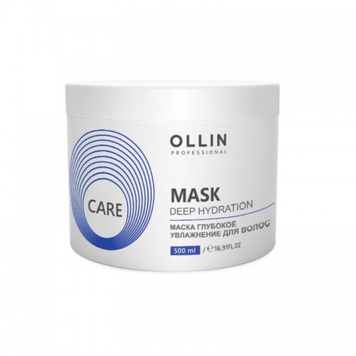OLLIN CARE Маска глубокое увлажнение для волос, 500 мл.