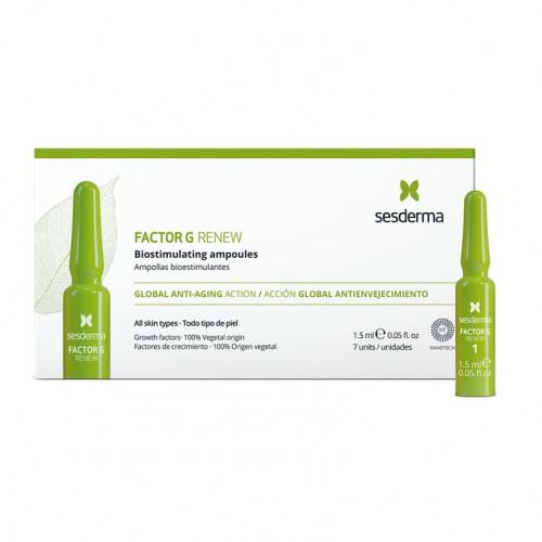 FACTOR G RENEW Biostimulating ampoules – Средство в ампулах биостимулирующее, 7 шт. по 1,5 мл.