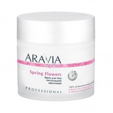 ARAVIA Organic Крем для тела питательный цветочный Spring Flowers, 300мл