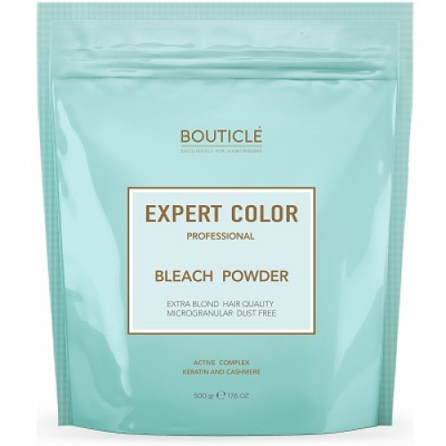 Пудра обесцвечивающая кератин и кашемир / Bouticle Expert Color Powder Bleach, 500 гр, ОСВЕТЛЯЮЩИЕ СРЕДСТВА, BOUTICLE