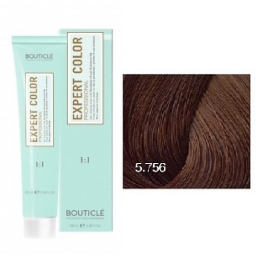 Expert Color 5,756 Светлый шатен махагоново фиолетовый, 100 мл, КРЕМ-КРАСКА EXPERT COLOR, BOUTICLE