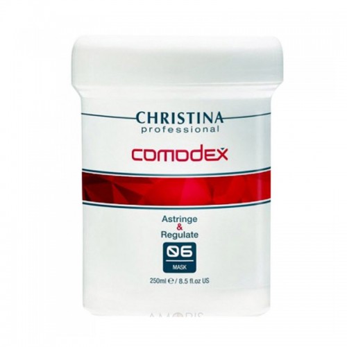 COMODEX 6 Astringe & Regulate Mask - Поросуживающая себорегулирующая маска (шаг 6), 250мл