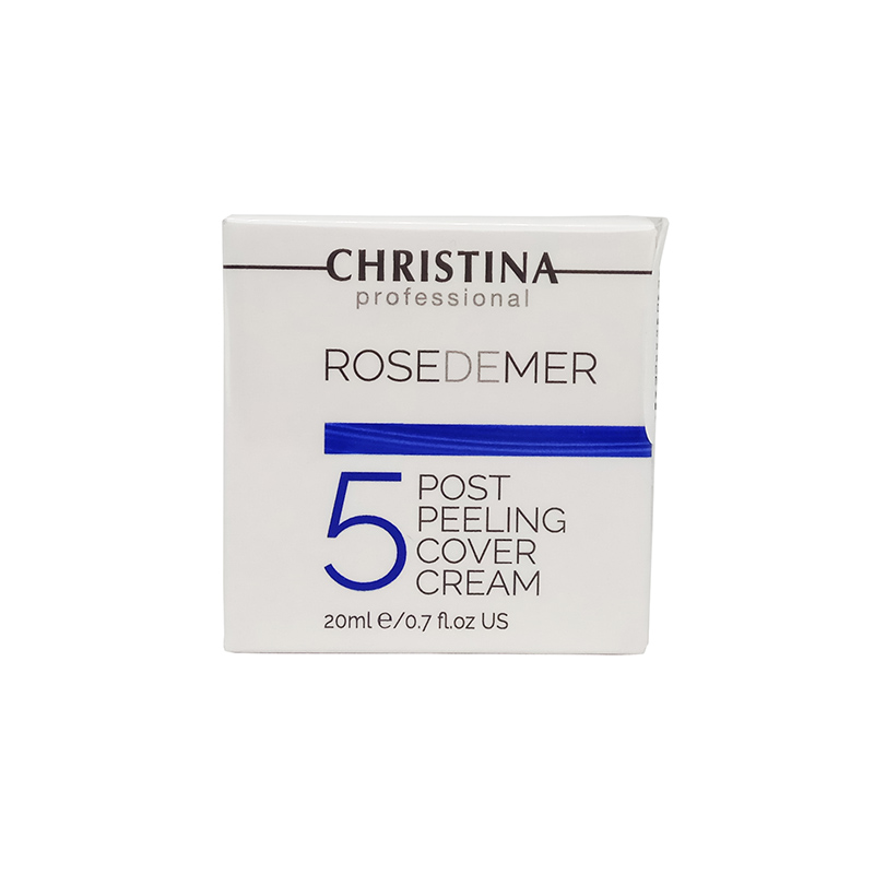 Rose De Mer 5 Post Peeling Cover Cream - Постпилинговый тональный защитный крем 