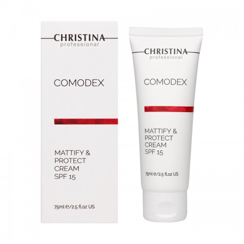 COMODEX Mattify & Protect Cream SPF15 - Матирующий защитный крем SPF15, 75мл