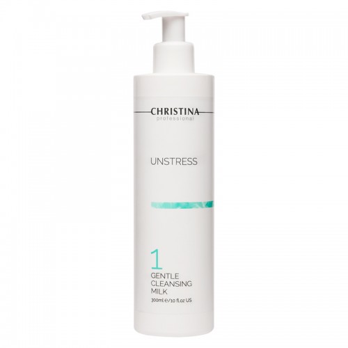 Unstress: Gentle Cleansing Milk- Нежное очищающее молочко (шаг 1), 300мл