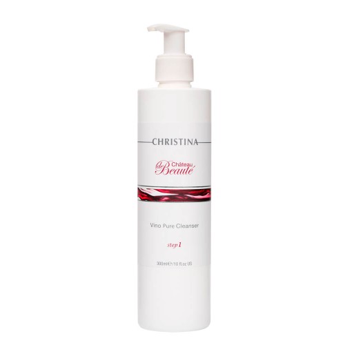 Chateau de Beaute Vino Pure Cleanser-шаг1:Очищающий гель на основе экстрактов винограда, 300мл