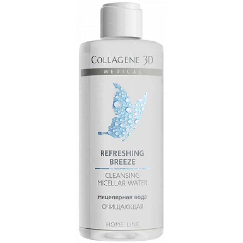 Мицеллярная вода ОЧИЩАЮЩАЯ REFRESHING BREEZE, 250 мл,, COLLAGENE 3D Medical