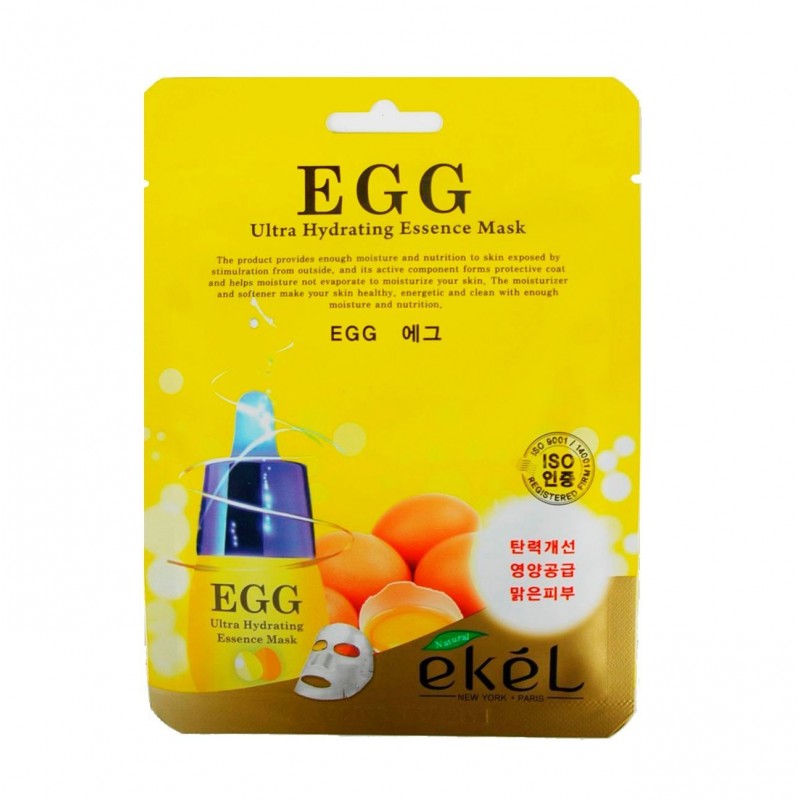 Ekel Egg Ultra Hydrating Essence Mask / Маска тканевая с экстрактом яичного желтка, 25 гр